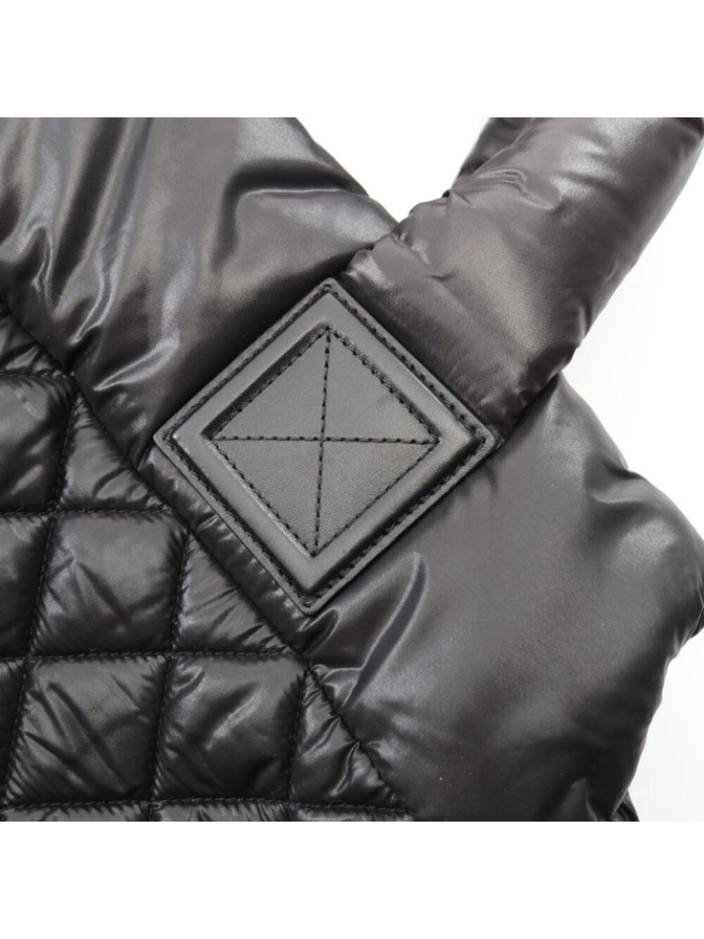 Chanel Coco Cocoon Black Nylon Leather Boston Bag - Picture 9 of 9